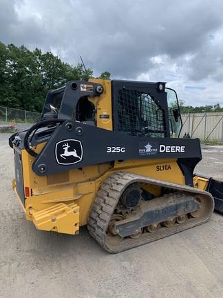 325G COMPACT TRACK LDR BASE - Cab w/ AC, ISO Pattern, EH Joystick Controls, Air Ride Seat, Hi-Flo; Ride Control, 2 Speed; Self-Leveling; Weights; Rubber Tracks; 78" Bucket