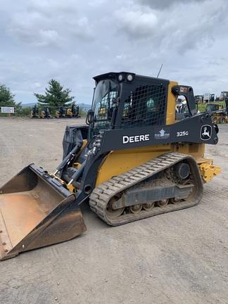 325G COMPACT TRACK LDR BASE - Cab w/ AC, ISO Pattern, EH Joystick Controls, Air Ride Seat, Hi-Flo; Ride Control, 2 Speed; Self-Leveling; Weights; Rubber Tracks; 78" Bucket