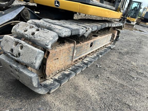 2019 John Deere 85G EXC - Cab w/ AC; Rubber Pads; 18" Pads; Aux Hydraulics, Coupler; 24" Bucket; w/ Blade