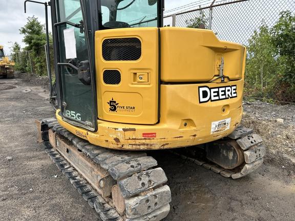 2019 John Deere 85G EXC - Cab w/ AC; Rubber Pads; 18" Pads; Aux Hydraulics, Coupler; 24" Bucket; w/ Blade