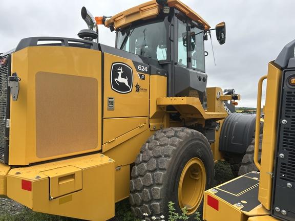 624 P-TIER 4WD LOADER - Cab w/ AC, Joystick Controls; 20.5 Tires; General Purpose Bkt; Options: Rear Camera