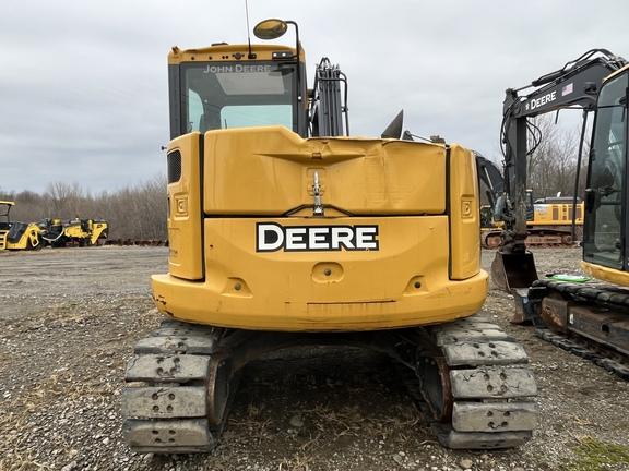 2019 John Deere 85G EXC - Cab w/ AC; Rubber Pads; 18" Pads; Aux Hydraulics, Coupler; 24" Bucket; w/ Blade
