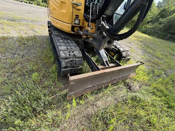 2019 John Deere 85G EXC - Cab w/ AC; Rubber Pads; 18" Pads; Aux Hydraulics, Coupler; 24" Bucket; w/ Blade