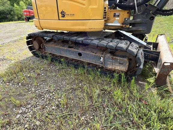 2019 John Deere 85G EXC - Cab w/ AC; Rubber Pads; 18" Pads; Aux Hydraulics, Coupler; 24" Bucket; w/ Blade