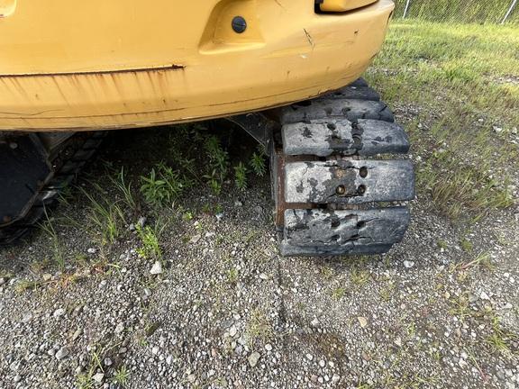 2019 John Deere 85G EXC - Cab w/ AC; Rubber Pads; 18" Pads; Aux Hydraulics, Coupler; 24" Bucket; w/ Blade