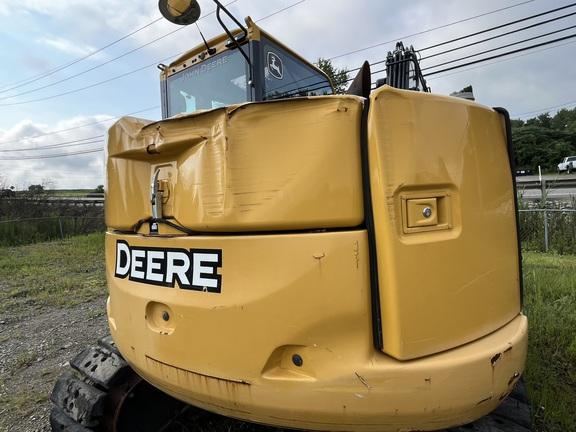 2019 John Deere 85G EXC - Cab w/ AC; Rubber Pads; 18" Pads; Aux Hydraulics, Coupler; 24" Bucket; w/ Blade
