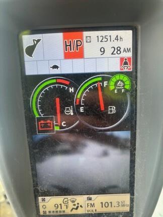 345 P EXCAVATOR - Cab w/ AC; 32" Pads; Coupler; Less Bucket