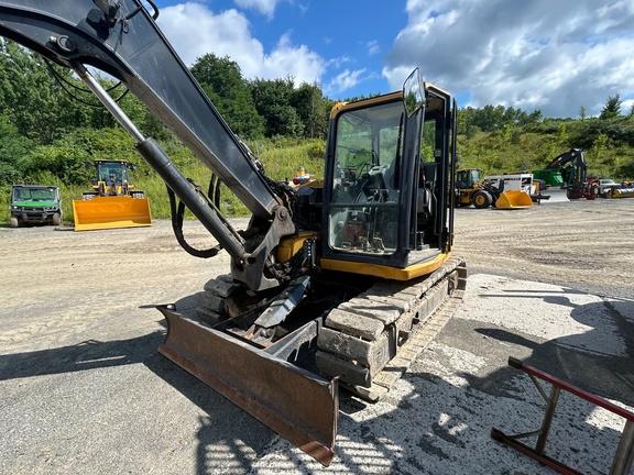 2021 JOHN DEERE 85G - Cab w/ AC; 18" Pads; Blade, Coupler, Hydraulic Thumb; w/ Bucket