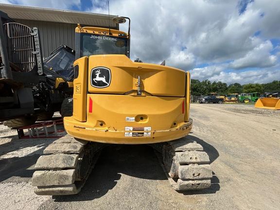 2021 JOHN DEERE 85G - Cab w/ AC; 18" Pads; Blade, Coupler, Hydraulic Thumb; w/ Bucket