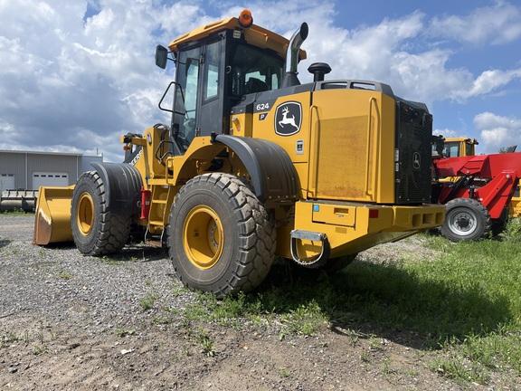 624 P-TIER 4WD LOADER - Cab w/ AC, EH Joystick Controls; Ride Control; 20.5 Tires; General Purpose Bkt; Rear Camera