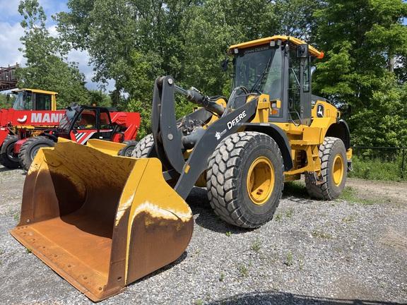 624 P-TIER 4WD LOADER - Cab w/ AC, EH Joystick Controls; Ride Control; 20.5 Tires; General Purpose Bkt; Rear Camera