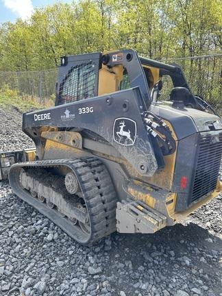 333G COMPACT TRACK LDR BASE - Cab w/ AC, ISO Pattern, EH Joystick Controls, Hi-Flo; Ride Control, 2 Speed; Self-Leveling; Weights; Rubber Tracks; 84" Bucket