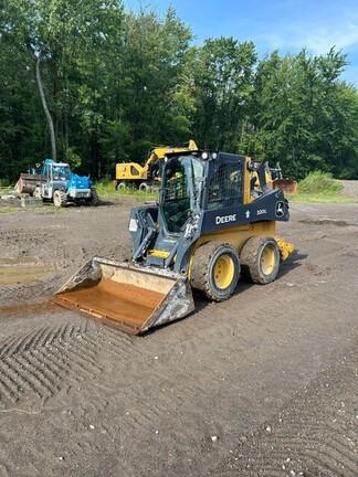 320G SKID STEER LOADER BASE - Cab w/ AC, Air Ride Seat, Hi-Flo; Ride Control, 2 Speed; Self-Leveling; Beefy Baby Tires; General Purpose Bkt