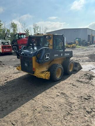 320G SKID STEER LOADER BASE - Cab w/ AC, Air Ride Seat, Hi-Flo; Ride Control, 2 Speed; Self-Leveling; Beefy Baby Tires; General Purpose Bkt