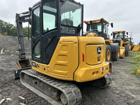 60 P TIER EXCAVATOR GEN A - CAB W/ AC; LONG ARM; RUBBER TRACKS; 24" BUCKET, 36" BUCKET; HYDRAULIC THUMB