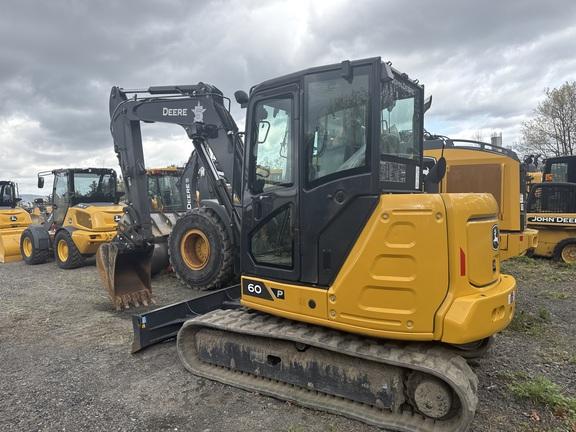 60 P TIER EXCAVATOR GEN A - CAB W/ AC; LONG ARM; RUBBER TRACKS; 24" BUCKET, 36" BUCKET; HYDRAULIC THUMB