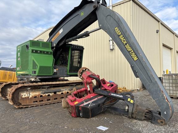 853MH HARVESTER - Cab w/ AC, Peaked Skylight; Standard Track; Saw