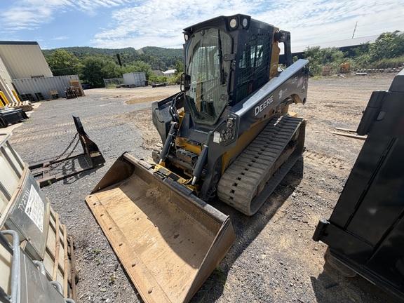 333G COMPACT TRACK LDR - Cab w/ AC, ISO Pattern, EH Joystick Controls, Hi-Flo; Ride Control, 2 Speed; Self-Leveling; Other; Rubber Tracks; General Purpose Bkt; Reversing Fan