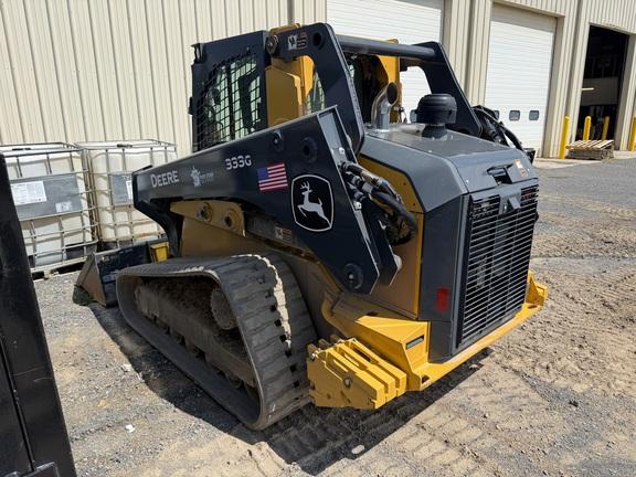 333G COMPACT TRACK LDR - Cab w/ AC, ISO Pattern, EH Joystick Controls, Hi-Flo; Ride Control, 2 Speed; Self-Leveling; Other; Rubber Tracks; General Purpose Bkt; Reversing Fan