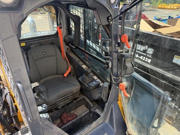 333G COMPACT TRACK LDR - Cab w/ AC, ISO Pattern, EH Joystick Controls, Hi-Flo; Ride Control, 2 Speed; Self-Leveling; Other; Rubber Tracks; General Purpose Bkt; Reversing Fan
