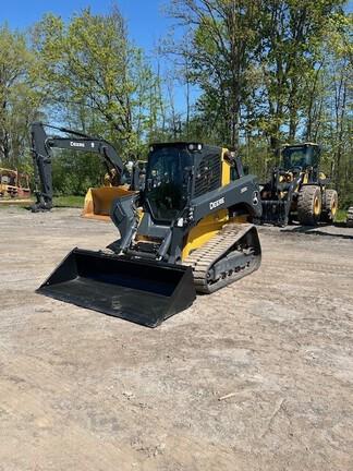 333G COMPACT TRACK LDR BASE - Cab w/ AC, ISO Pattern, Air Ride Seat, Hi-Flo; Ride Control, 2 Speed; Self-Leveling; General Purpose Bkt