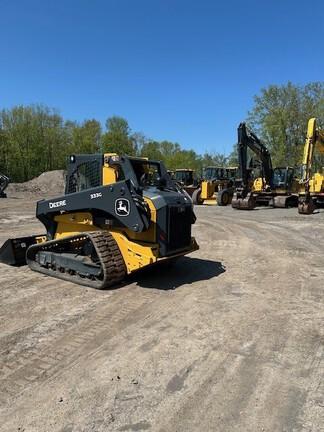 333G COMPACT TRACK LDR BASE - Cab w/ AC, ISO Pattern, Air Ride Seat, Hi-Flo; Ride Control, 2 Speed; Self-Leveling; General Purpose Bkt
