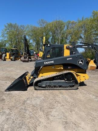 333G COMPACT TRACK LDR BASE - Cab w/ AC, ISO Pattern, Air Ride Seat, Hi-Flo; Ride Control, 2 Speed; Self-Leveling; General Purpose Bkt