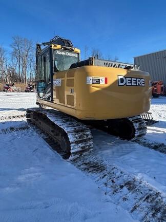 2015 JOHN DEERE 180GL W/ THUMB, LESS BKT - Cab w/ AC, Cntrl Pattern Select; Long Arm; Narrow Pads; Aux Hydraulics, Coupler, Hydraulic Thumb; Less Bucket