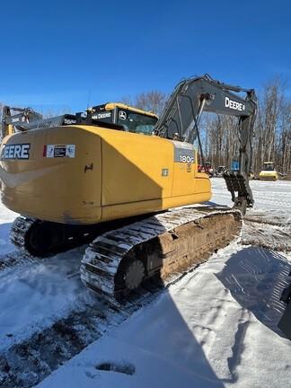 2015 JOHN DEERE 180GL W/ THUMB, LESS BKT - Cab w/ AC, Cntrl Pattern Select; Long Arm; Narrow Pads; Aux Hydraulics, Coupler, Hydraulic Thumb; Less Bucket