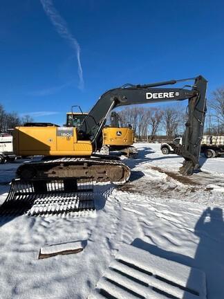 2015 JOHN DEERE 180GL W/ THUMB, LESS BKT - Cab w/ AC, Cntrl Pattern Select; Long Arm; Narrow Pads; Aux Hydraulics, Coupler, Hydraulic Thumb; Less Bucket