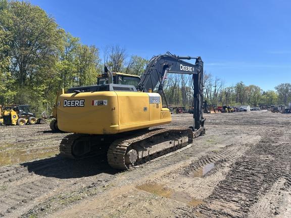 2015 JOHN DEERE 180GL W/ THUMB, LESS BKT - Cab w/ AC, Cntrl Pattern Select; Long Arm; Narrow Pads; Aux Hydraulics, Coupler, Hydraulic Thumb; Less Bucket