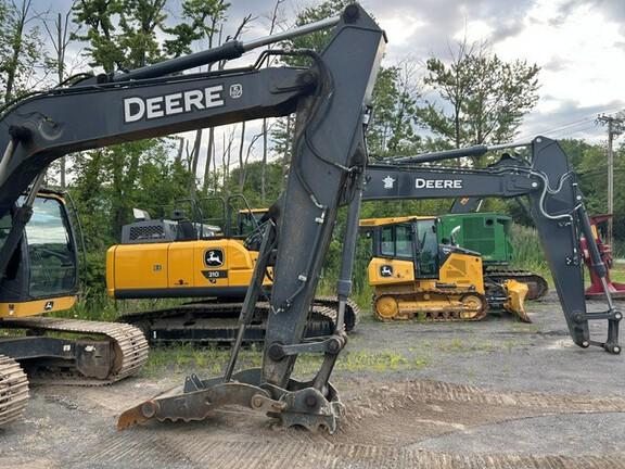 2015 JOHN DEERE 180GL W/ THUMB, LESS BKT - Cab w/ AC, Cntrl Pattern Select; Long Arm; Narrow Pads; Aux Hydraulics, Coupler, Hydraulic Thumb; Less Bucket