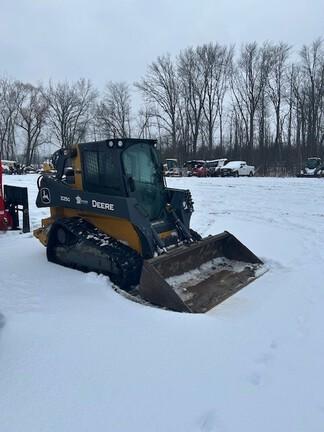 325G COMPACT TRACK LDR BASE - Cab w/ AC, ISO Pattern, EH Joystick Controls, Hi-Flo; Ride Control, 2 Speed; Self-Leveling; Rubber Tracks; 78" Bucket