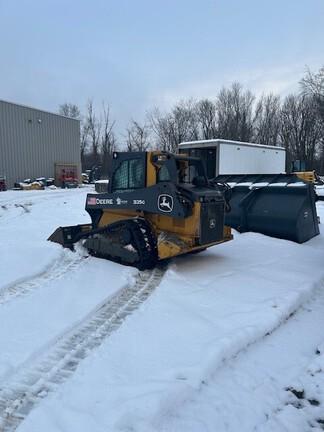 325G COMPACT TRACK LDR BASE - Cab w/ AC, ISO Pattern, EH Joystick Controls, Hi-Flo; Ride Control, 2 Speed; Self-Leveling; Rubber Tracks; 78" Bucket