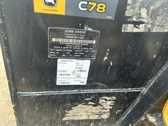 325G COMPACT TRACK LDR BASE - Cab w/ AC, ISO Pattern, EH Joystick Controls, Hi-Flo; Ride Control, 2 Speed; Self-Leveling; Rubber Tracks; 78" Bucket