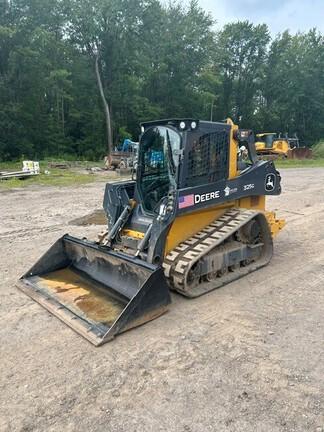 325G COMPACT TRACK LDR BASE - Cab w/ AC, ISO Pattern, EH Joystick Controls, Hi-Flo; Ride Control, 2 Speed; Self-Leveling; Rubber Tracks; 78" Bucket