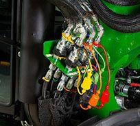 Triple Mid-SCV with 520M loader lines installed