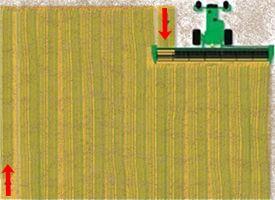 Second pass with right discharge