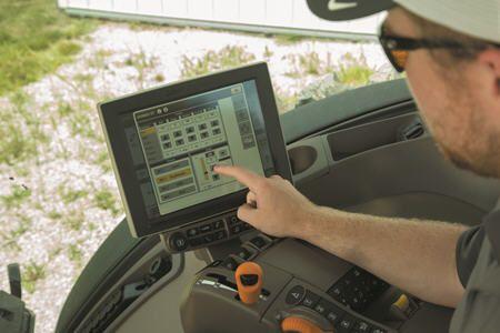 Adjust gang angle from cab with TruSet (included in TruSet Premium Package)
