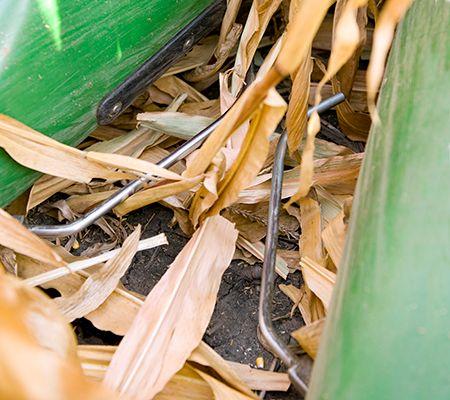 Follow the correct row while harvesting