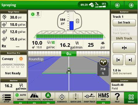 Deliver accurate rate control with integrated SprayStar™ spray rate control system