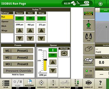 TruSet™ Home Page on the P600