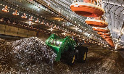 Cleaning out poultry houses