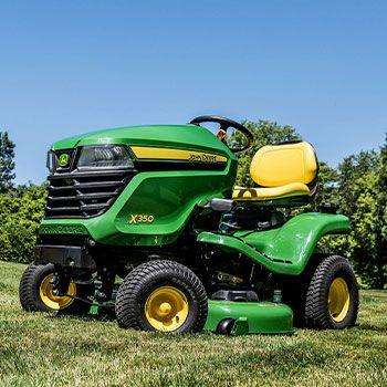X350 with Accel Deep 42A Mower Deck