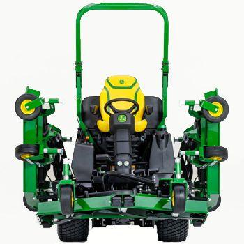 WAM front view with side mowers raised