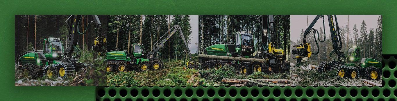 John Deere Wheeled Harvesters