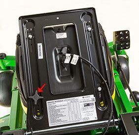 Seat fore-aft adjustment