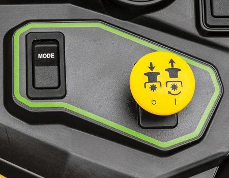 Mode and PTO switch