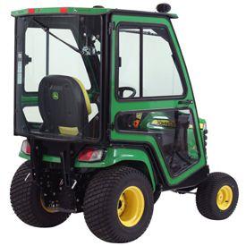 Hard-side cab on X730 Signature Series Tractor