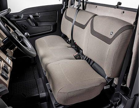 Stone cloth seat